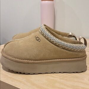 UGG Women's Tan Suede Mules